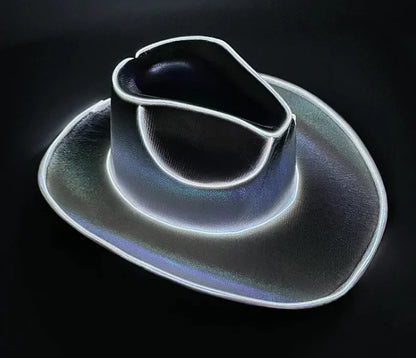 LED Glow Cowboy Party Hat